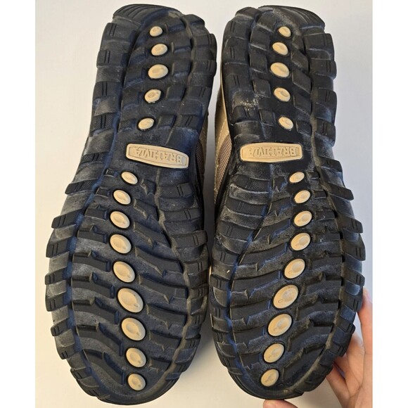 BRAHMA For Her Steel Toe Leather Safety Work or Hiking Shoes Khaki Women Size 12 - Picture 6 of 10